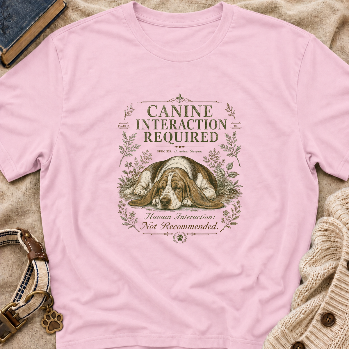 Canine Interaction Required T-Shirt