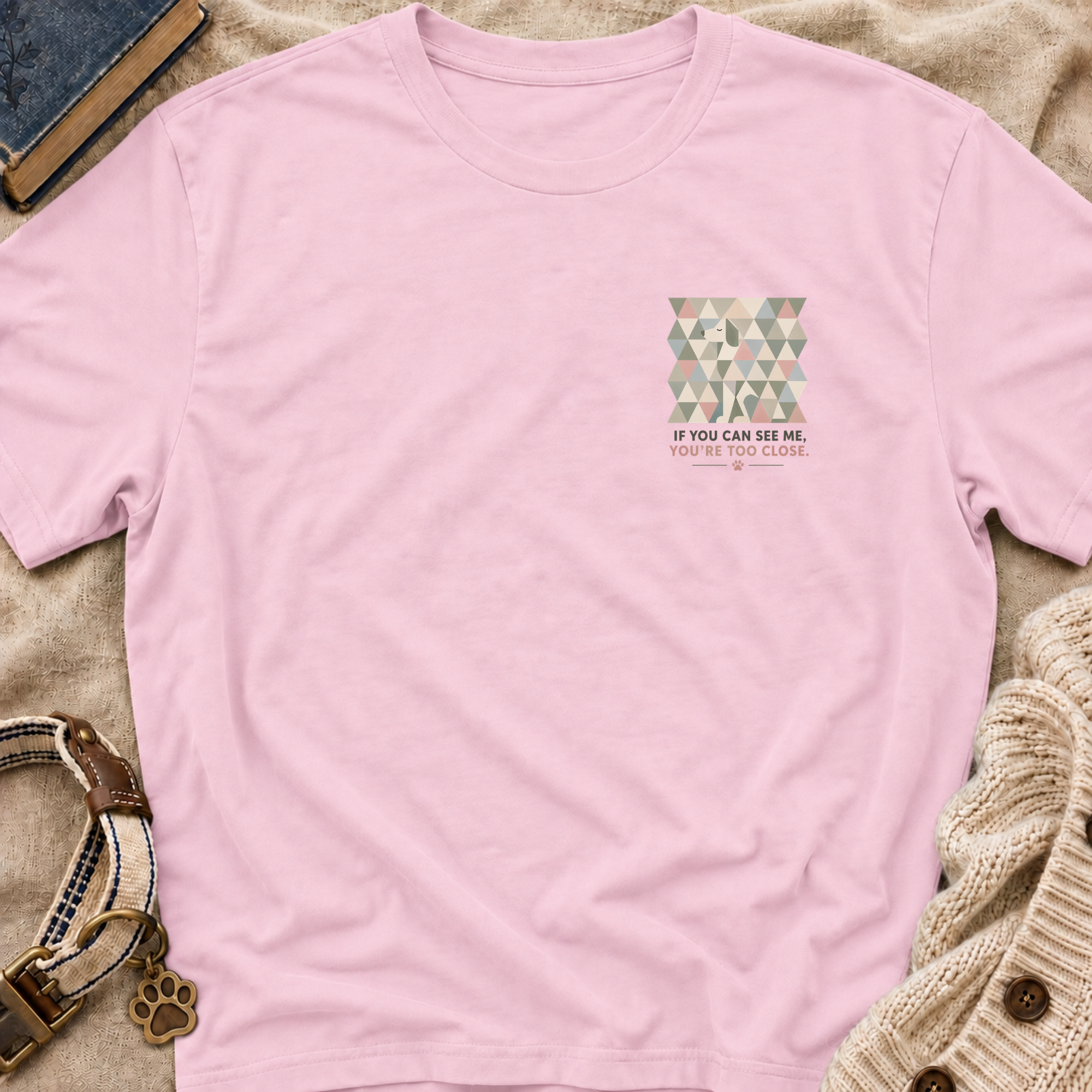 Too Close Pocket T-Shirt