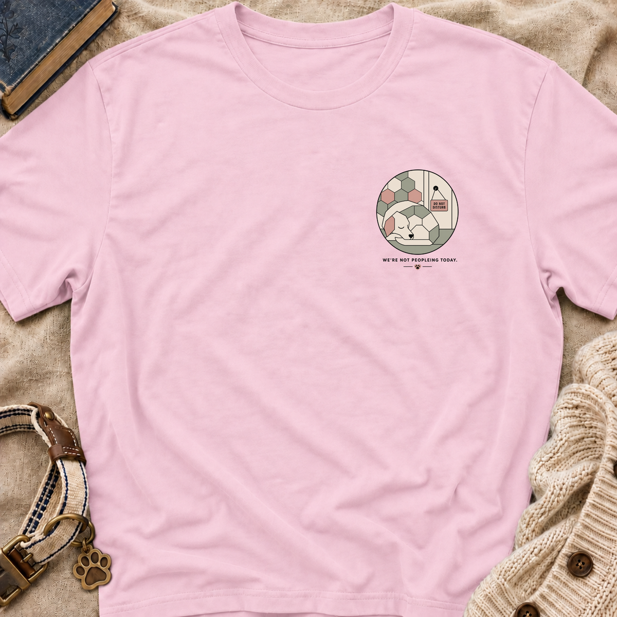 Not Peopleing Pocket T-Shirt