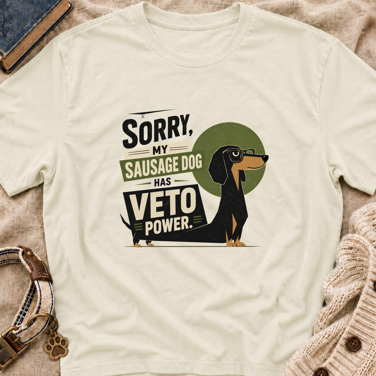 Sausage Dog Veto T-Shirt