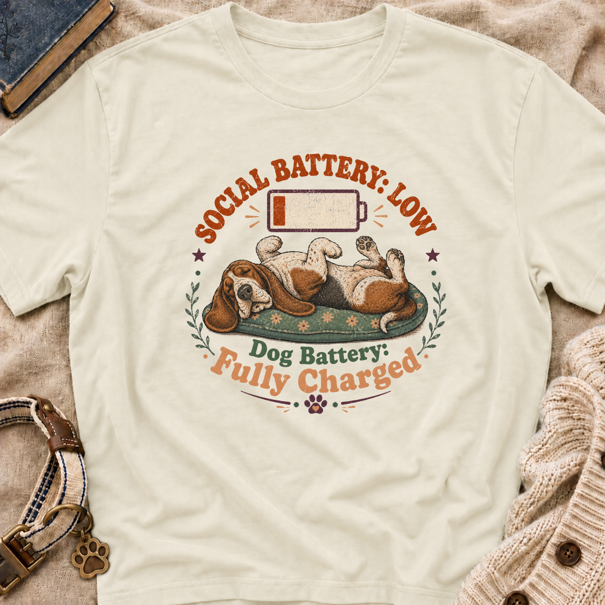 Social Battery: Low T-shirt