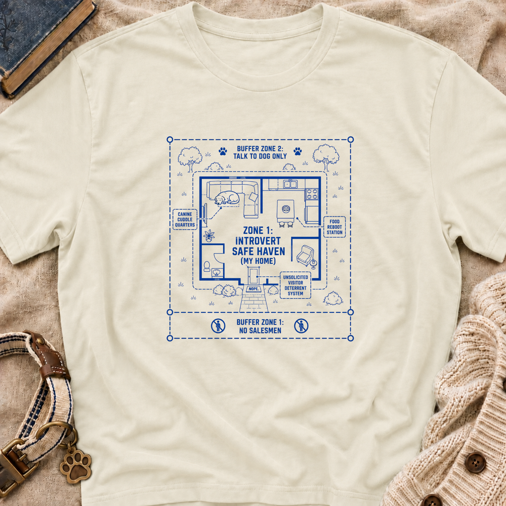 "Zone 1: Introvert Safe Haven" T-shirt