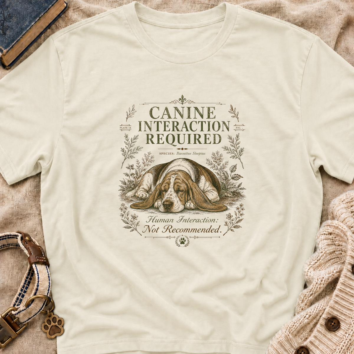 Canine Interaction Required T-Shirt