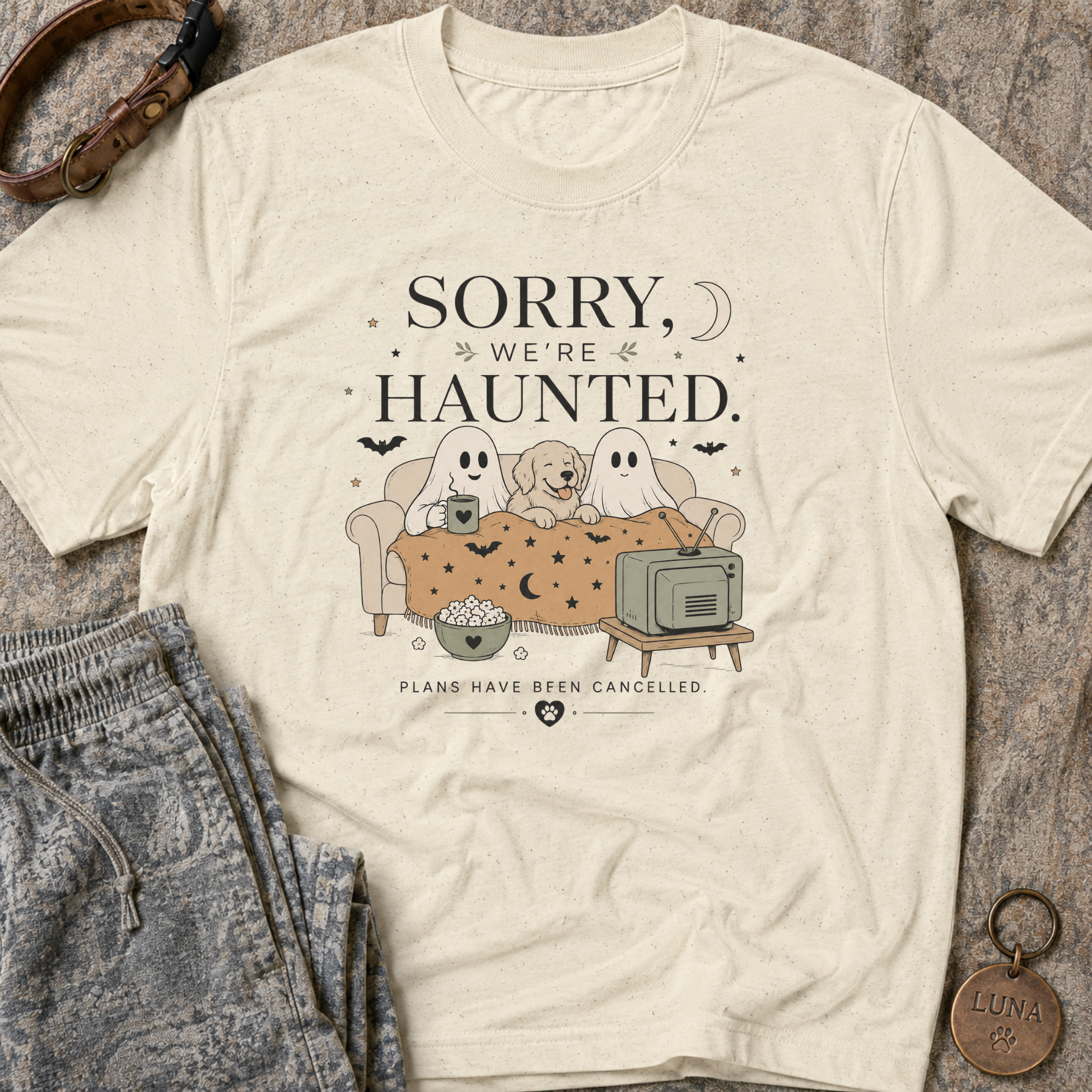 We're Haunted T-Shirt