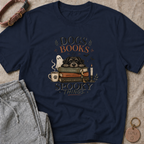 Dogs Books Spooky Things T-Shirt
