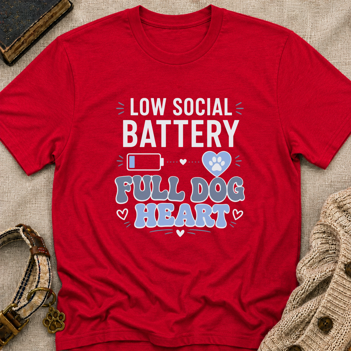 Full Dog Heart T-Shirt