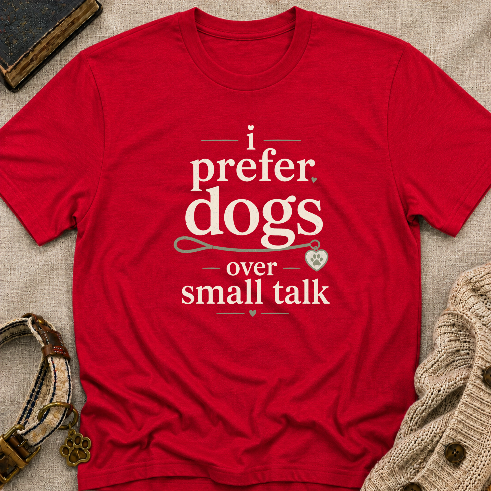 I Prefer Dogs T-Shirt