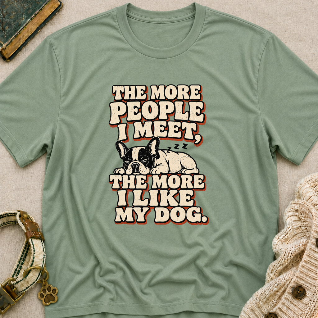 I like My Dog T-Shirt