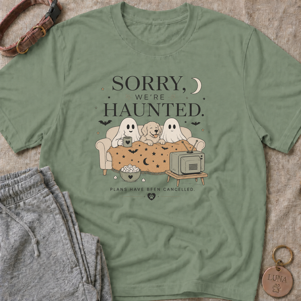 We're Haunted T-Shirt