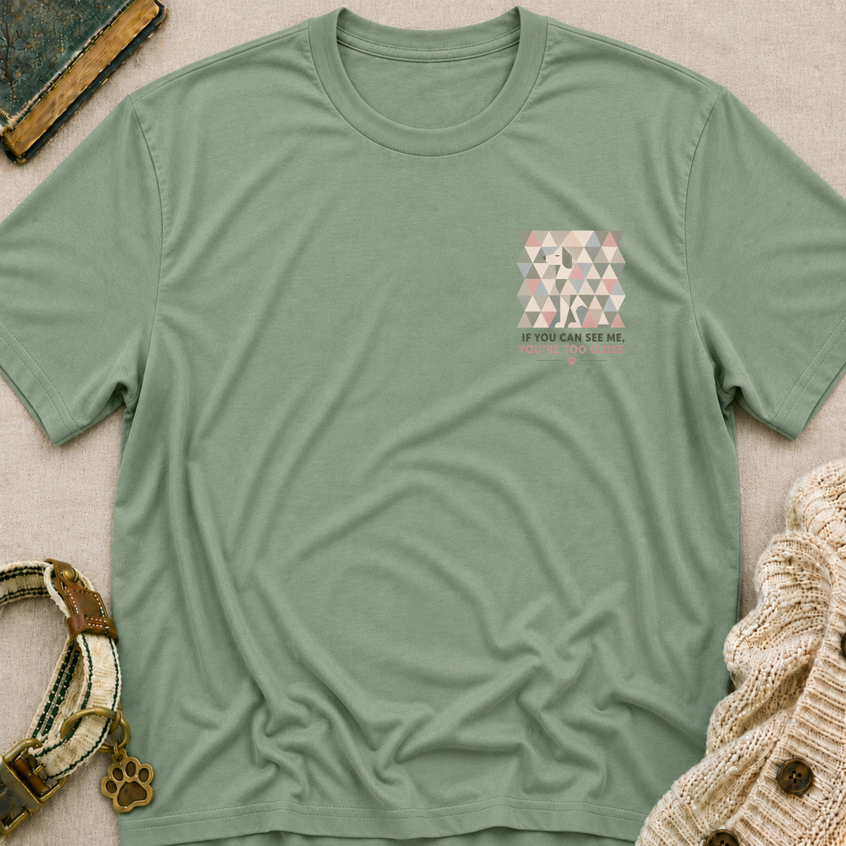 Too Close Pocket T-Shirt