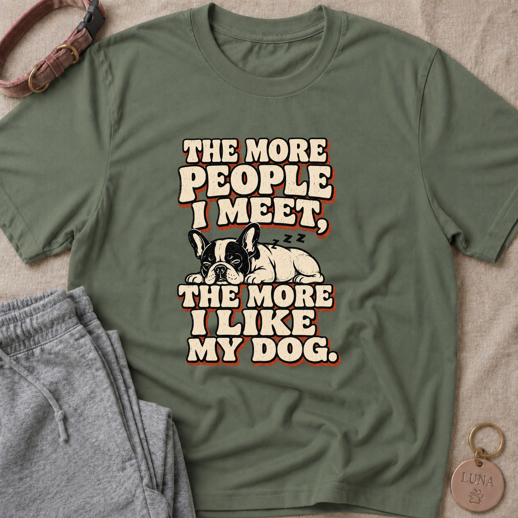 I like My Dog T-Shirt