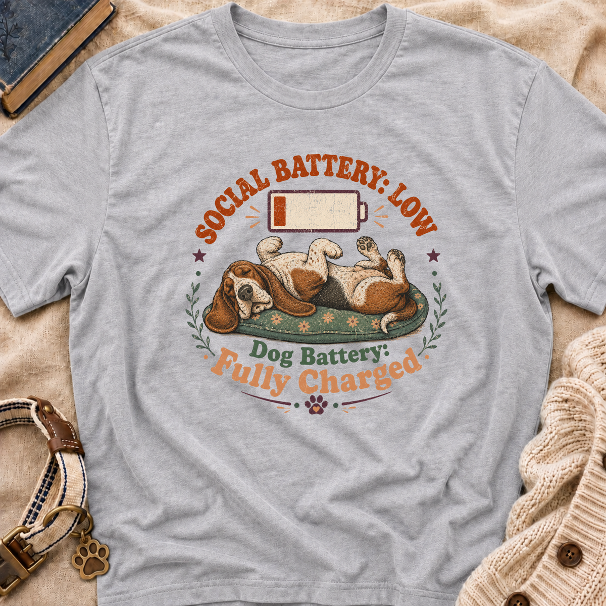Social Battery: Low T-shirt