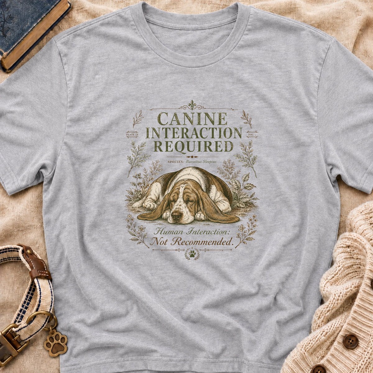 Canine Interaction Required T-Shirt