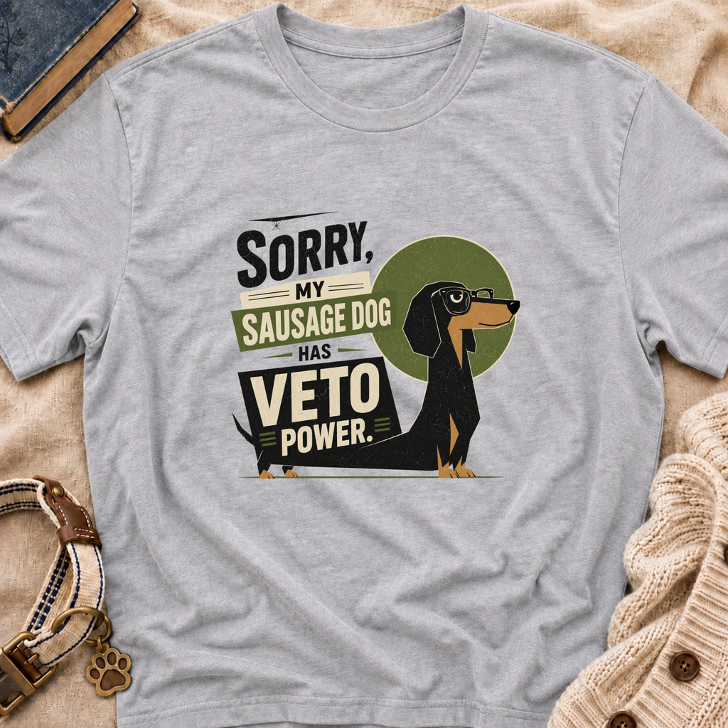 Sausage Dog Veto T-Shirt
