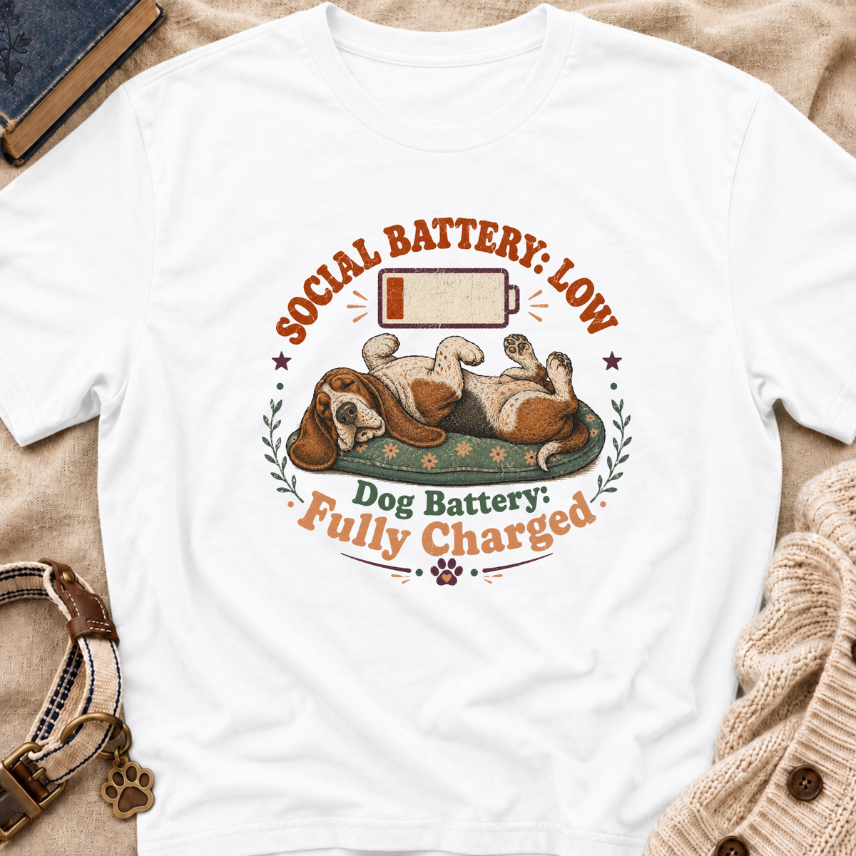 Social Battery: Low T-shirt