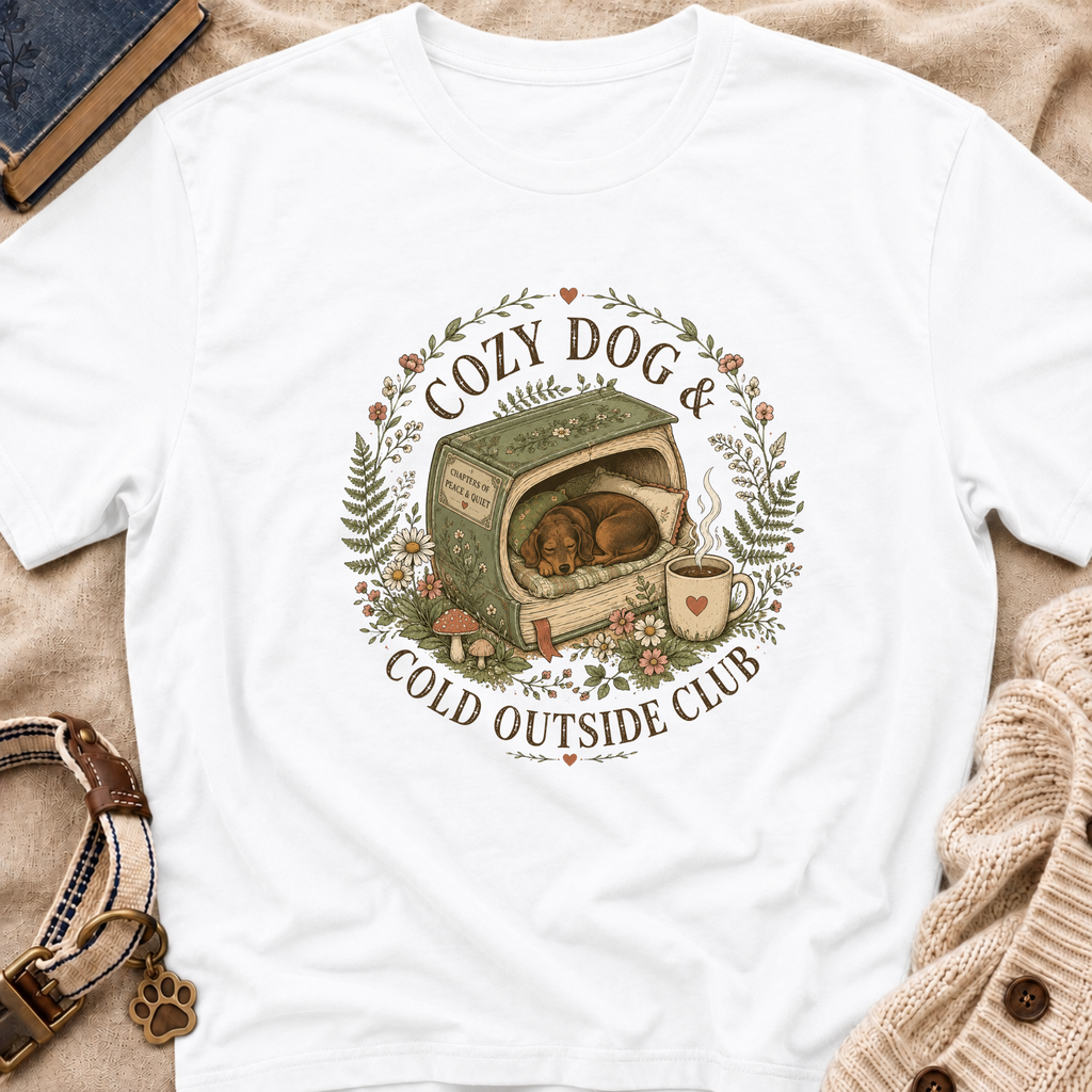 Cozy Dog & Cold Outside Club T-Shirt