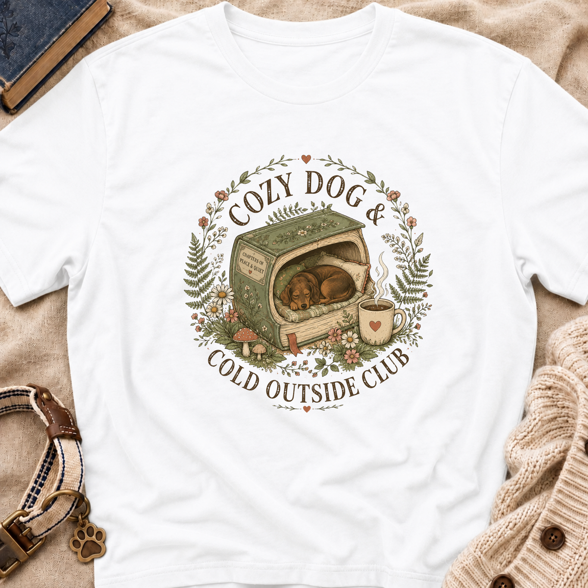 Cozy Dog & Cold Outside Club T-Shirt