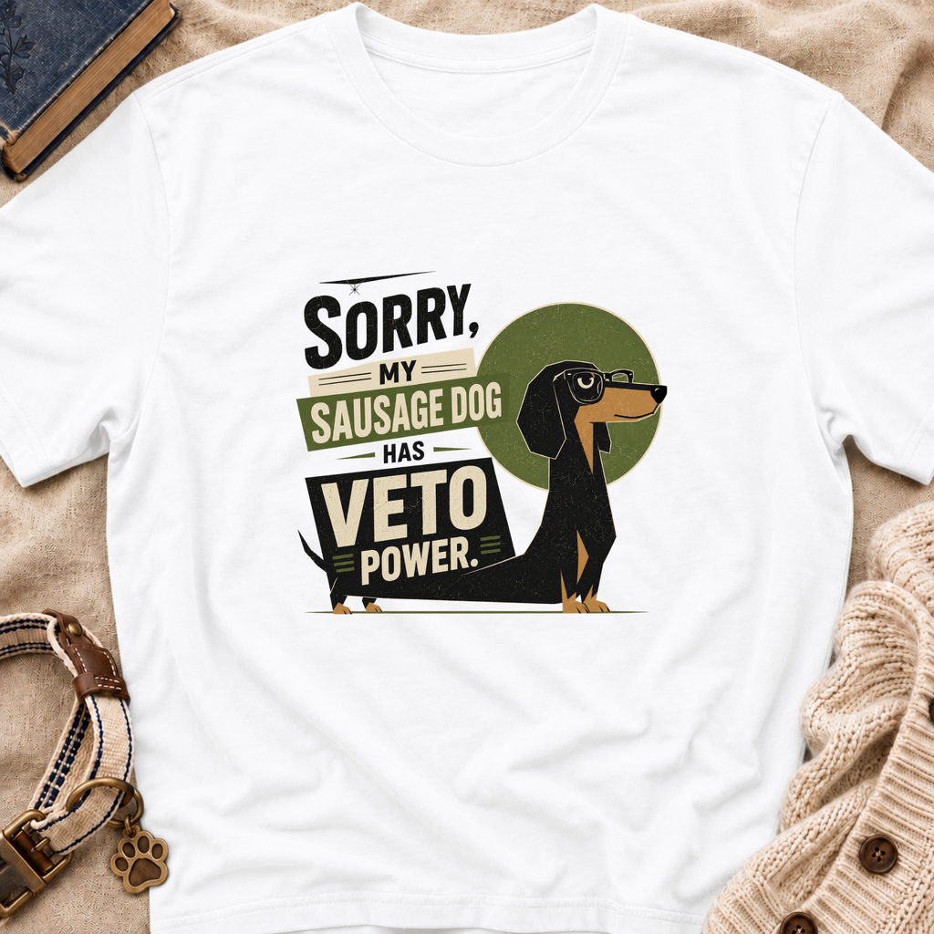 Sausage Dog Veto T-Shirt