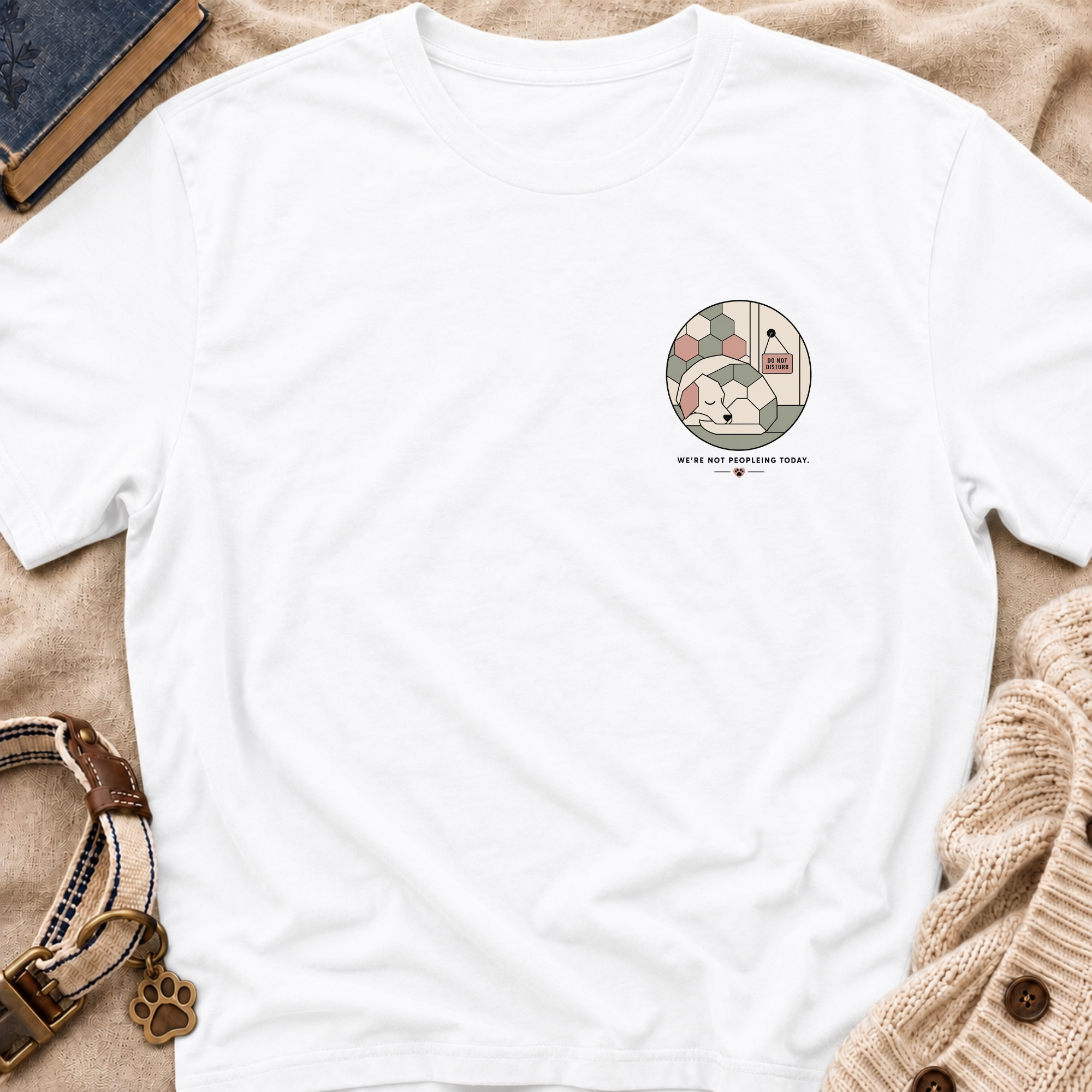 Not Peopleing Pocket T-Shirt